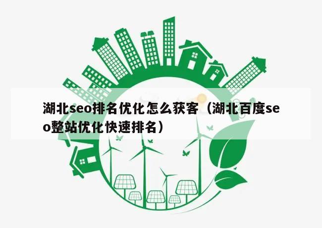 湖北seo排名优化怎么获客（湖北百度seo整站优化快速排名）