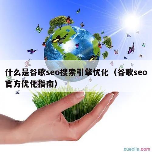 什么是谷歌seo搜索引擎优化（谷歌seo官方优化指南）