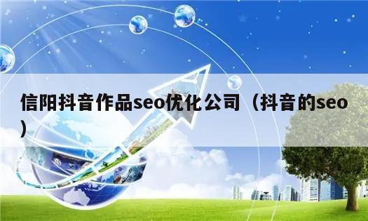 信阳抖音作品seo优化公司（抖音的seo）