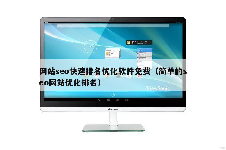 网站seo快速排名优化软件免费（简单的seo网站优化排名）