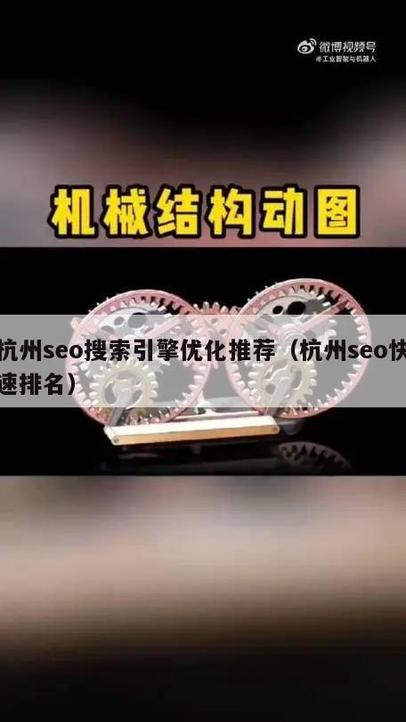 杭州seo搜索引擎优化推荐（杭州seo快速排名）