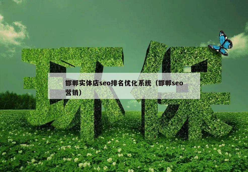 邯郸实体店seo排名优化系统（邯郸seo营销）