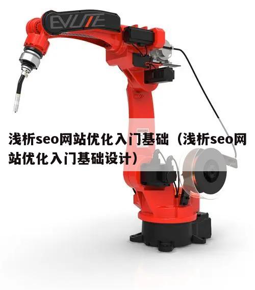 浅析seo网站优化入门基础（浅析seo网站优化入门基础设计）